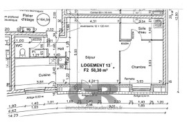 
                                                                                        Location
                                                                                         À LOUER - T2 MEUBLÉ - YUTZ