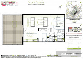 
                                                                                        Location
                                                                                         A LOUER T3 neuf dernier étage avec terrasse