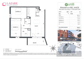 
                                                                                        Location
                                                                                         A LOUER T3 récent avec balcon- double parking
