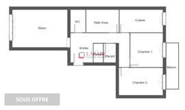 
                                                                                        Vente
                                                                                         A VENDRE APPARTEMENT T3