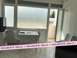 Vente
À VENDRE - Studio. meublé avec balcon et cave - Mulhouse
