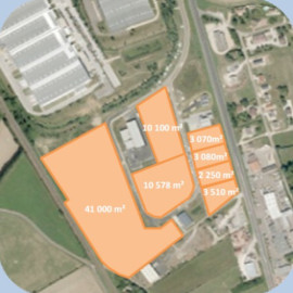 
                                                                                        Vente
                                                                                         A vendre- Terrains de 6,5 ha en Zone Actisud à Saône-et-Loire (71)