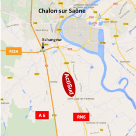 
                                                                                        Vente
                                                                                         A vendre- Terrains de 6,5 ha en Zone Actisud à Saône-et-Loire (71)