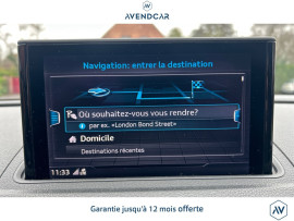 
                                                                                        Voiture
                                                                                         A3 SPORTBACK 1.6 TDI 115 DESIGN S-TRONIC BVA