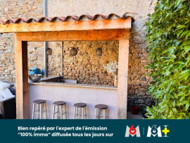 
                                                                                        Vente
                                                                                         Ancienne écurie en pierre attenante au Château de Peyriac-Minervois – Un bien de caractère aux prestations exceptionnelles
