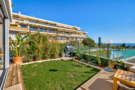 
                                                                                        Vente
                                                                                         Antibes Peyregoue - Superbe rez de jardin dans une résidence sécurisée avec vue mer