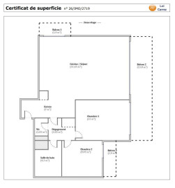 
                                                                                        Vente
                                                                                         Appart 3 pièces avec piscine et vue panoramique