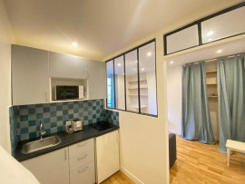 
                                                                                        Location
                                                                                         Appartement 19 m² - 1 pièce meublé