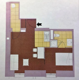
                                                                                        Location
                                                                                         Appartement 2P de standing hyper centre