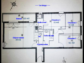 Vente
Appartement 4 pièces