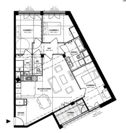 
                                                                                        Vente
                                                                                         Appartement rare T4 de 88m2 à Paris 16ème