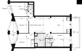 
                                                                                        Vente
                                                                                         Appartement rare T5 Paris 18ème