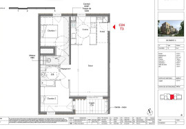 
                                                                                        Vente
                                                                                         Appartement Sceaux T3 - 2 chambres