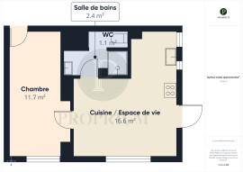 
                                                                                        Vente
                                                                                         Appartement, Studio - 165 000 € -