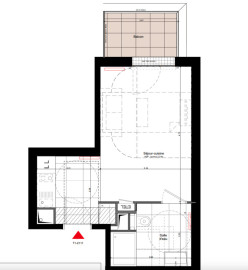 
                                                                                        Vente
                                                                                         Appartement T1 de 25m2 à la Garenne Colombes