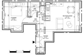 
                                                                                        Vente
                                                                                         Appartement T2 47,9 m² – Paris 16e