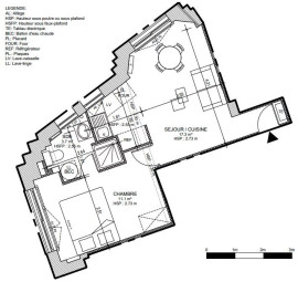 
                                                                                        Vente
                                                                                         Appartement T2 de plus de 32m2 à Vanves