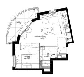 
                                                                                        Vente
                                                                                         Appartement T2 - L’Haÿ-les-Roses
