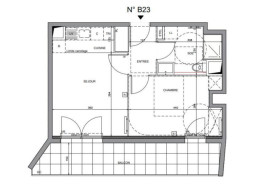 
                                                                                        Location
                                                                                         Appartement T2 + parking à louer