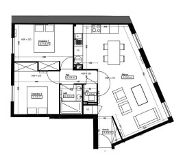 
                                                                                        Vente
                                                                                         Appartement T3 à Paris 14ème