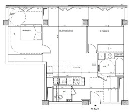 
                                                                                        Vente
                                                                                         Appartement T3 au coeur de Paris 13ème