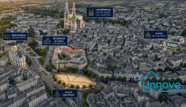 
                                                                                        Vente
                                                                                         APPARTEMENT T3 - CENTRE VILLE CHARTRES