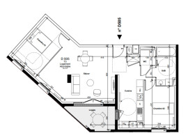 
                                                                                        Vente
                                                                                         Appartement T3 de 74m2 à Bordeaux