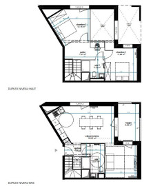 
                                                                                        Vente
                                                                                         Appartement T3 Duplex à Bordeaux