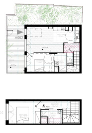 
                                                                                        Vente
                                                                                         Appartement T3 duplex à Sceaux