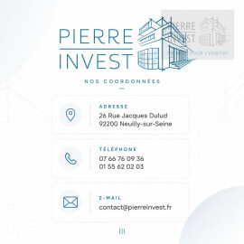 
                                                                                        Vente
                                                                                         Appartement T3 LEVALLOIS PERRET