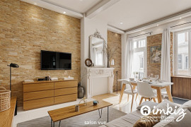 
                                                                                        Vente
                                                                                         Appartement T3 rénové cachet ancien en souplex