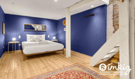 
                                                                                        Vente
                                                                                         Appartement T3 rénové cachet ancien en souplex