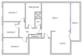 
                                                                                        Vente
                                                                                         Appartement T4 de 105m² - Tassin-la-Demi-Lune