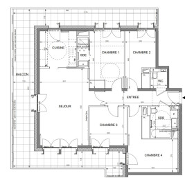 
                                                                                        Vente
                                                                                         Appartement T5 avec balcon Neuilly/Seine