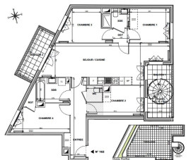 
                                                                                        Vente
                                                                                         Appartement T5 de 90m2 à Bagnolet