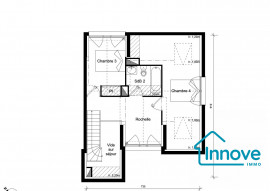 Vente
Appartement T5 duplex dernier étage