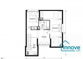 Vente
Appartement T5 duplex dernier étage
