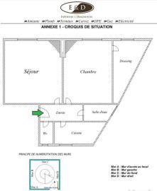 
                                                                                        Location
                                                                                         Beau 2 pièces meublé 38m2 à Vincennes
