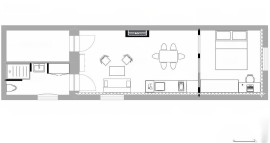 
                                                                                        Location
                                                                                         Beau 2P 33m² haut de gamme équipé
