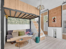
                                                                                        Location
                                                                                         Beau 2P meublé 25m² entièrement rénové