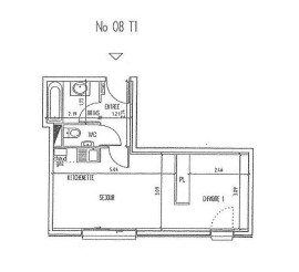 
                                                                                        Location
                                                                                         Beau 2P meublé 33m² au centre historique d'Aix
