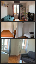 
                                                                                        Location
                                                                                         Beau 2P meublé 39m² Paris 20e Gambetta