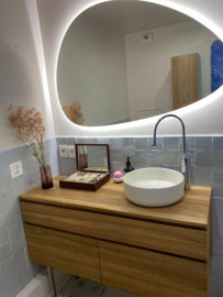 
                                                                                        Location
                                                                                         Beau 3P meublé 70m² Canal Pantin