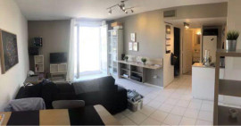 
                                                                                        Location
                                                                                         Beau F2 meublé 40m² dans belle résidence sécurisée