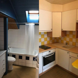 
                                                                                        Location
                                                                                         Beau F3 32m² Carrez sous combles Commanderie