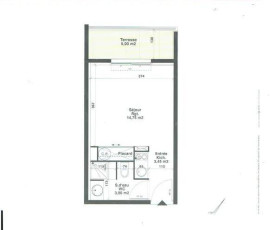 
                                                                                        Location
                                                                                         Beau studio 22m² loué vide ou meublé Montpellier
