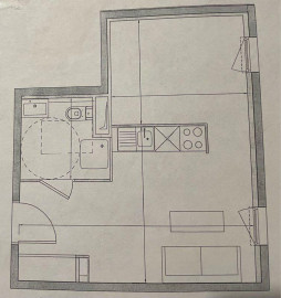 
                                                                                        Location
                                                                                         Beau studio 29m² Tram Les Sabines Montpellier