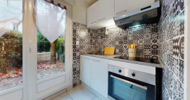 
                                                                                        Location
                                                                                         Beau T1 23m² totalement équipé avec jardin parking