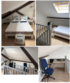 
                                                                                        Location
                                                                                         Beau T2 en duplex meublé rénové