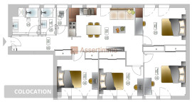 
                                                                                        Colocation
                                                                                         Belle colocation spacieuse – Choisy-le-Roi